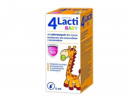 4 LACTI BABY KROPLE 5 ML