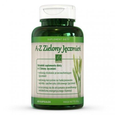 A-Z ZIELONY JĘCZMIEŃ KAPS. * 60                   