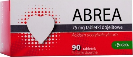 ABREA tabl.dojelit. 75mg * 90                     