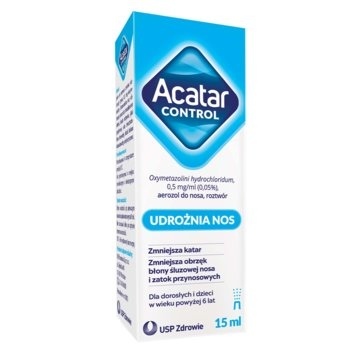 ACATAR CONTROL aerozol do nosa 15ml               