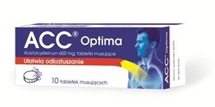 ACC OPTIMA 600mg *10 tabl.mus.                    