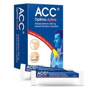 ACC OPTIMA ACTIVE sasz. 600mg * 10                