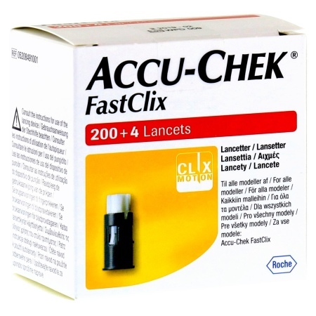 ACCU-CHECK FASTCLIX LANCET * 204                  