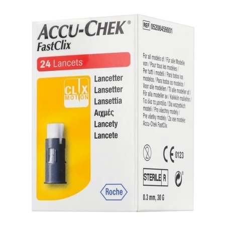 ACCU-CHECK FASTCLIX LANCET * 24                   