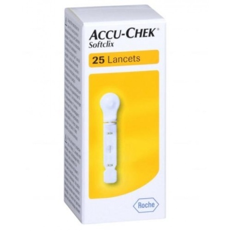 ACCU-CHEK SOFTCLIX Lancet *25                     