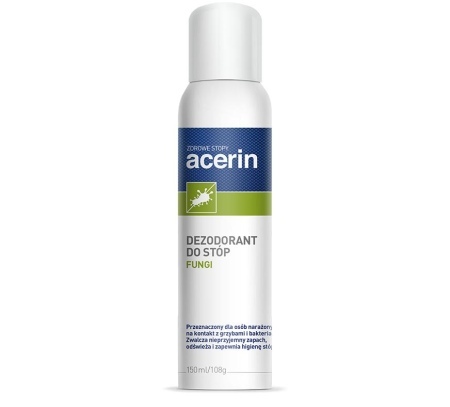 ACERIN FUNGI dezodorant do stóp 150ml             
