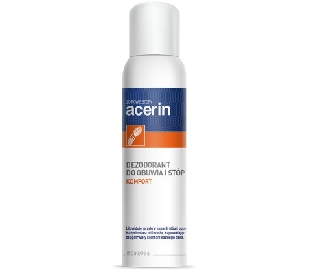 ACERIN KOMFORT dezodorant do obuwia i stóp150ml   