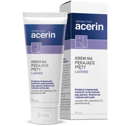 ACERIN-LAVENDI krem na pękające pięty 75ml.       