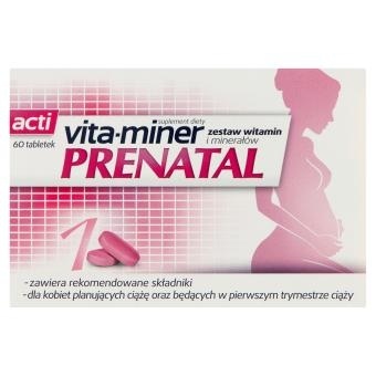 ACTI VITA-MINER PRENATAL tabl. * 60               