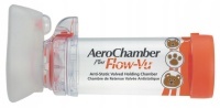 AEROCHAMBER PLUS FLOW VU VHC z maską mała 0-18m-cy