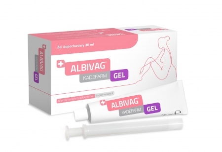 ALBIVAG GEL KADEFARM żel dopoch. 30ml +5aplikat.  
