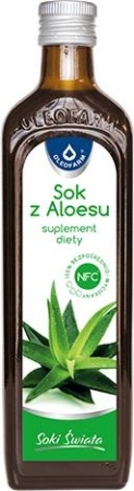 ALOES 100% sok 500ml OLEOFARM                     