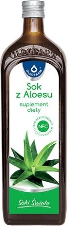 ALOES sok z aloesu 100% 1000ml OLEOFARM           