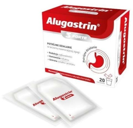 ALUGASTRIN 3 FORTE saszetki * 20                  