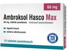 AMBROKSOL HASCO MAX tabl.powl. 60mg * 15          