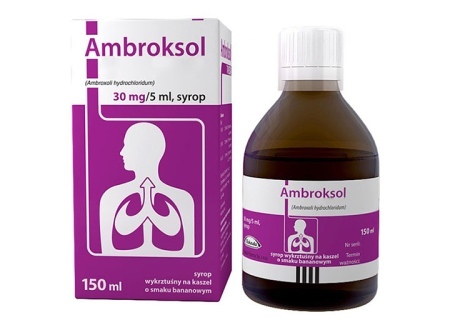 AMBROKSOL - syrop 30mg/5ml - 150ml ORIFARM        