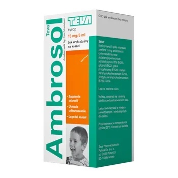 AMBROSOL syrop 15mg/5ml - 200ml PLIVA             