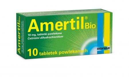 AMERTIL BIO 10mg * 10 tabl.powl.                  