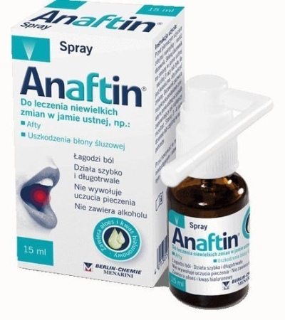 ANAFTIN spray na afty 15ml                        
