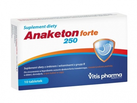 ANAKETON FORTE 250 * 10 tab.                      