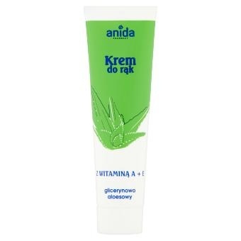 ANIDA krem do rąk gliceryn.-aloes. +VIT A+E 100ml 