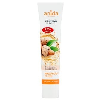 ANIDA krem do rąk glicerynowo-migdałowy - 125ml   