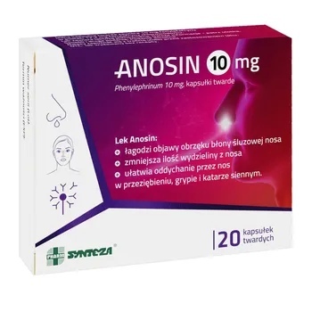 ANOSIN 10mg * 20 kaps.                            