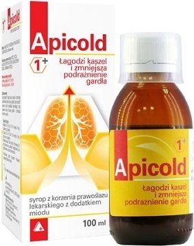 APICOLD 1+ syrop na kaszel 100ml                  
