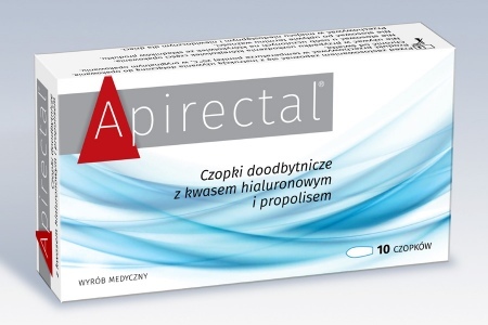 APIRECTAL *10 czopków                             
