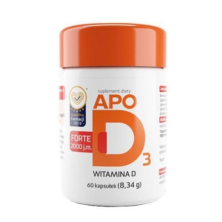 APO-D3 FORTE kaps. * 60                           