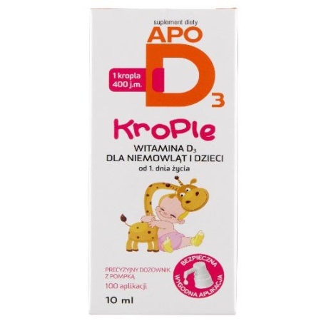 APO-D3 krople 10ml dla niemowląt/dzieci           