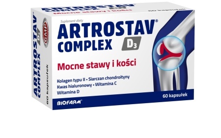 ARTROSTAV COMPLEX D3 * 60kaps.                    