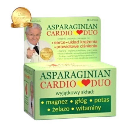 ASPARAGINIAN CARDIO DUO *50 tabl.                 