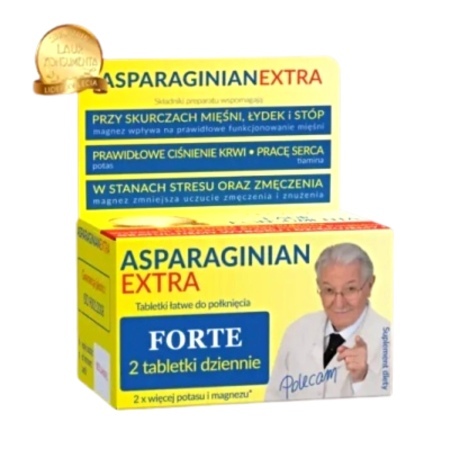 ASPARAGINIAN EXTRA MAGNEZU POTASU 50 TABL.        
