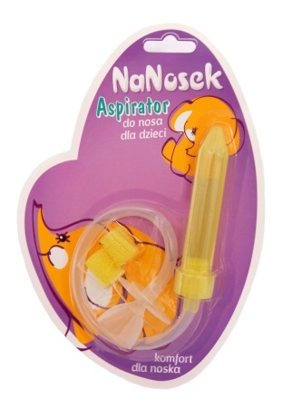 ASPIRATOR d/nosa NANOSEK d/dzieci 1szt.           