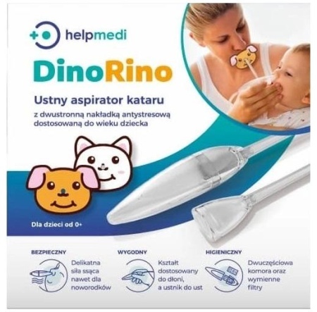 Aspirator Dino Rino Ustny Aspirator Kataru x 1szt 