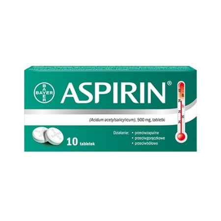 ASPIRIN 0.5g * 10 tabl.                           