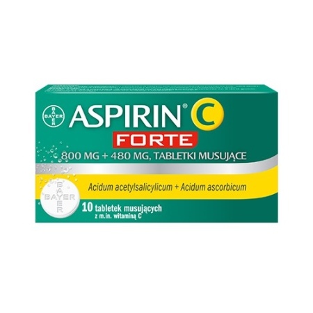 ASPIRIN C FORTE TABL.MUS.*10                      