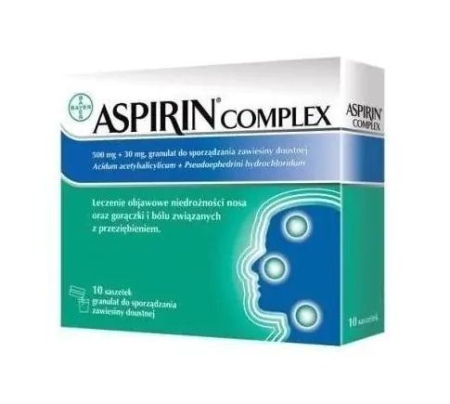 ASPIRIN COMPLEX ZATOKI * 10 sasz. !!!             