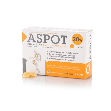 ASPOT * 60 TABL. POWL. (50tabl.+10tabl.gratis)    
