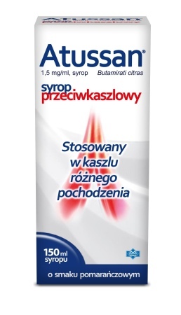 ATUSSAN 1,5mg/ml syrop 150ml                      