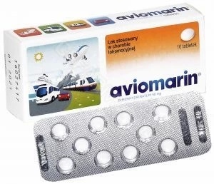 AVIOMARIN 50mg * 10 tabl.                         