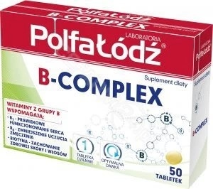 B-COMPLEX tabl. * 50 POLFA ŁÓDŹ                   