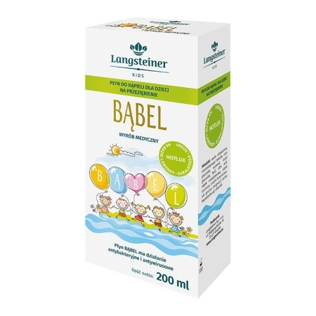 BĄBEL PŁYN D/KĄPIELI D/DZIECI NA PRZEZIĘB.- 200ML 
