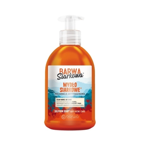 Barwa Siarkowa Mydło siarkowe w płynie, 300 ml  