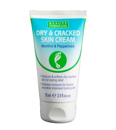Beauty Formulas krem do skóry suchej i popękanej stóp, 75 ml  
