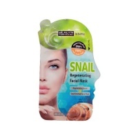 Beauty Formulas Regenerująca Maska do twarzy ze śluzem ślimaka -  2 g + 1 szt.