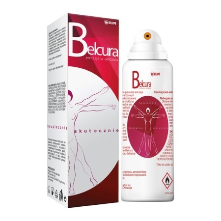 BELCURA emulsja d/ciała w sprayu ze srebrem 125ml 