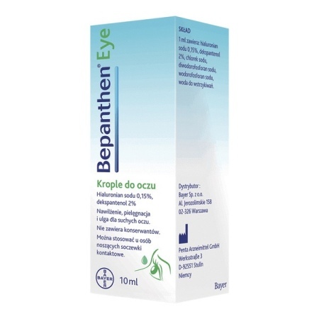 BEPANTHEN Eye krople do oczu 10ml                 