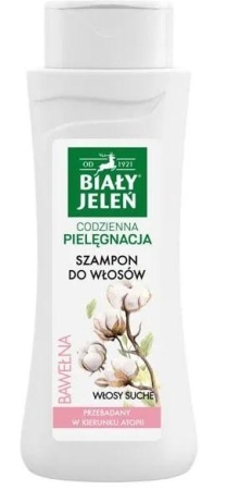 BIAŁY JELEŃ szampon hipoal./czysta bawełna-300ml  